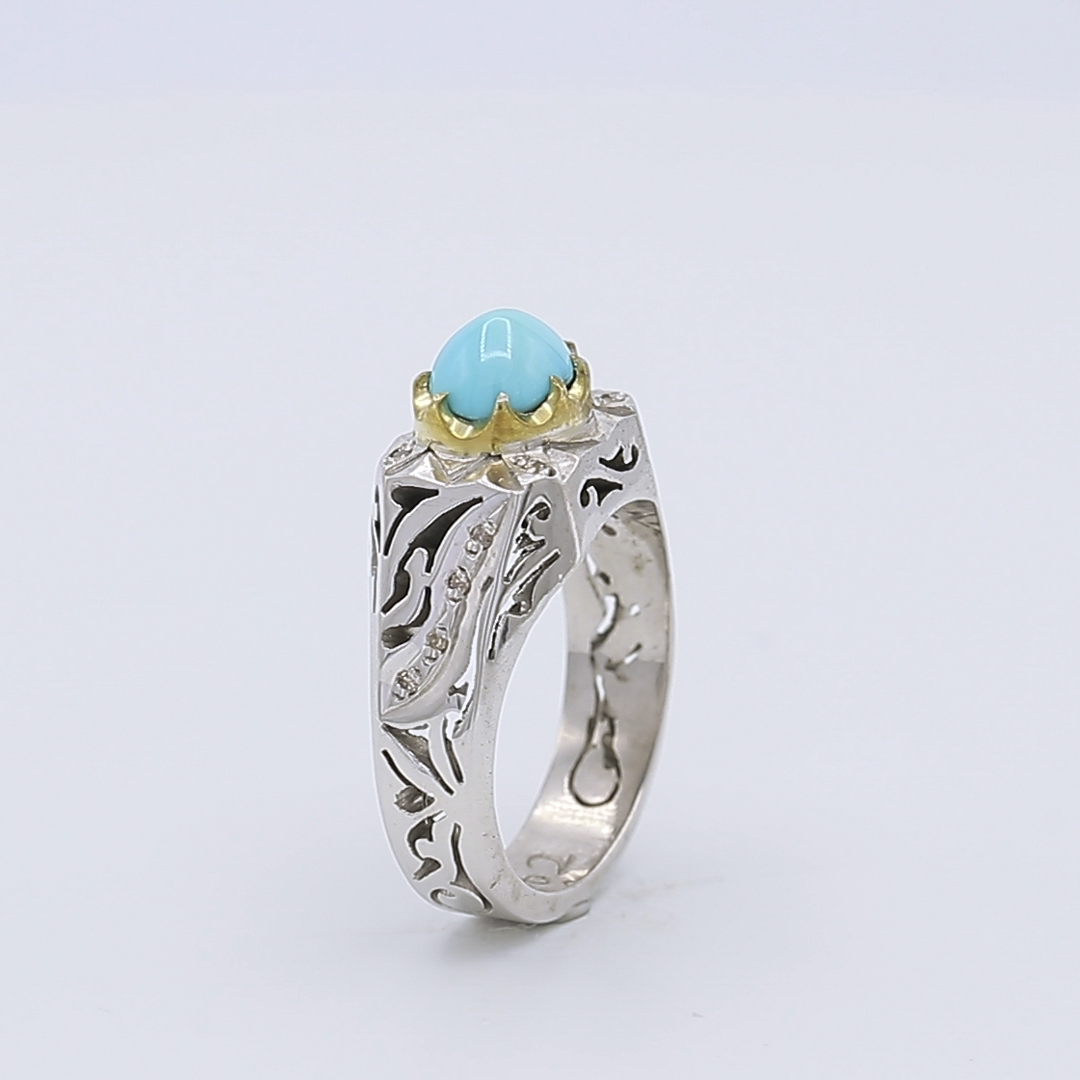 Turquoise ring - 13306119