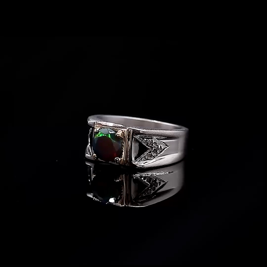Opal ring - 13601619