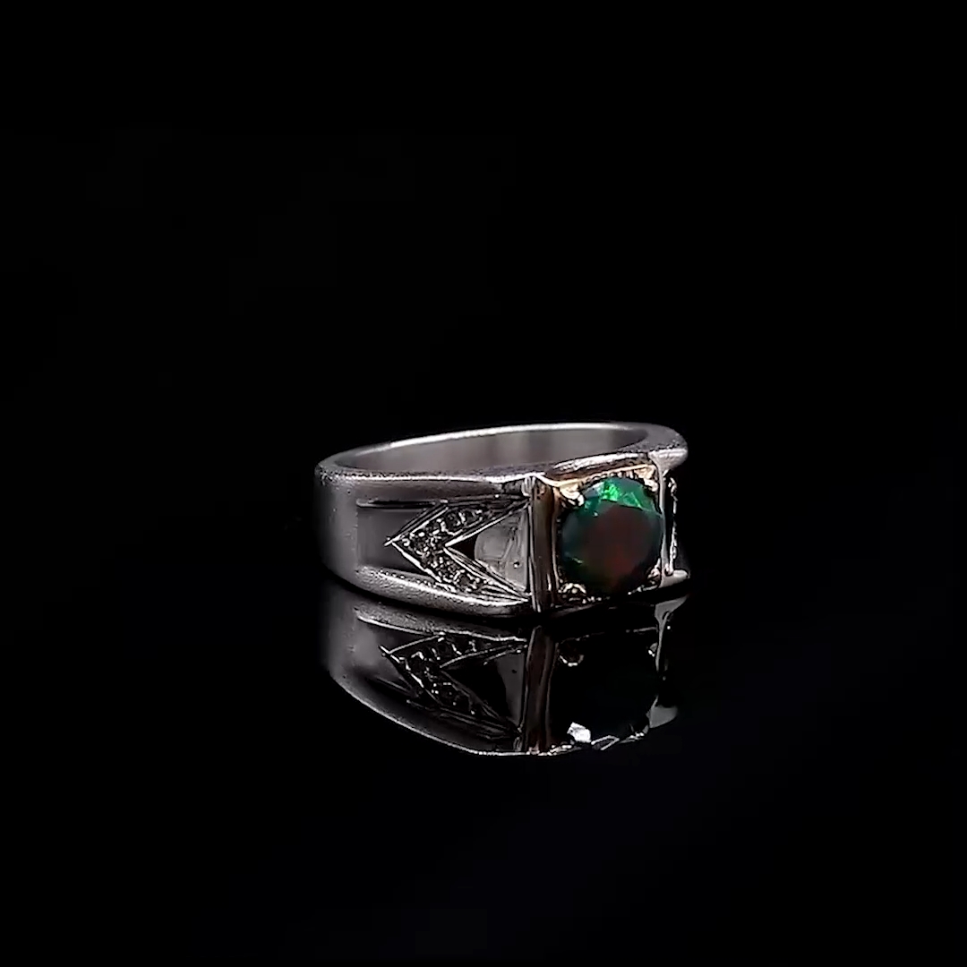 Opal ring - 13601619