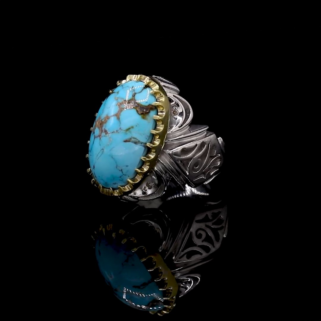 Neyshabur Turquoise ring - کهراد