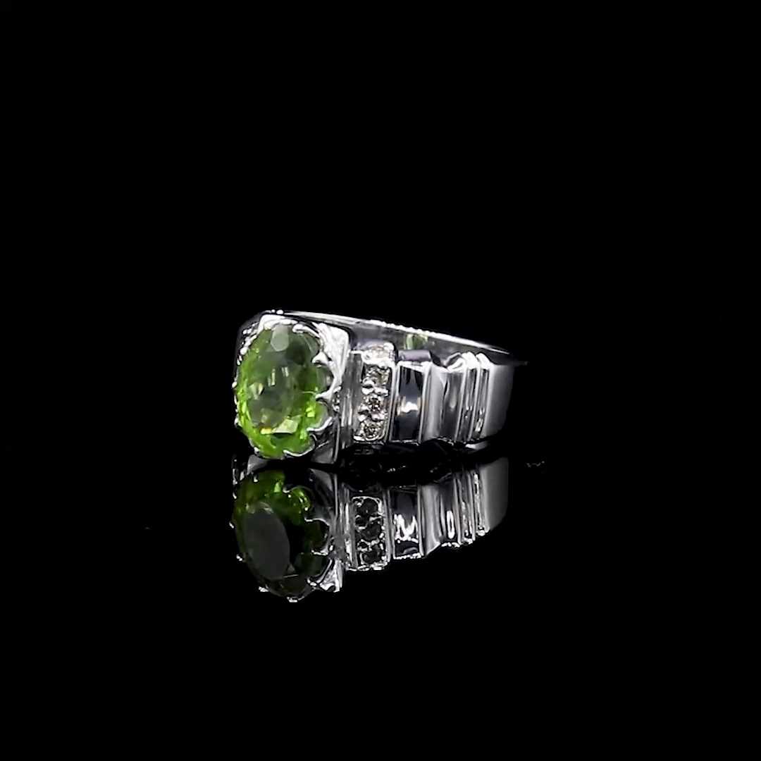 Peridot ring