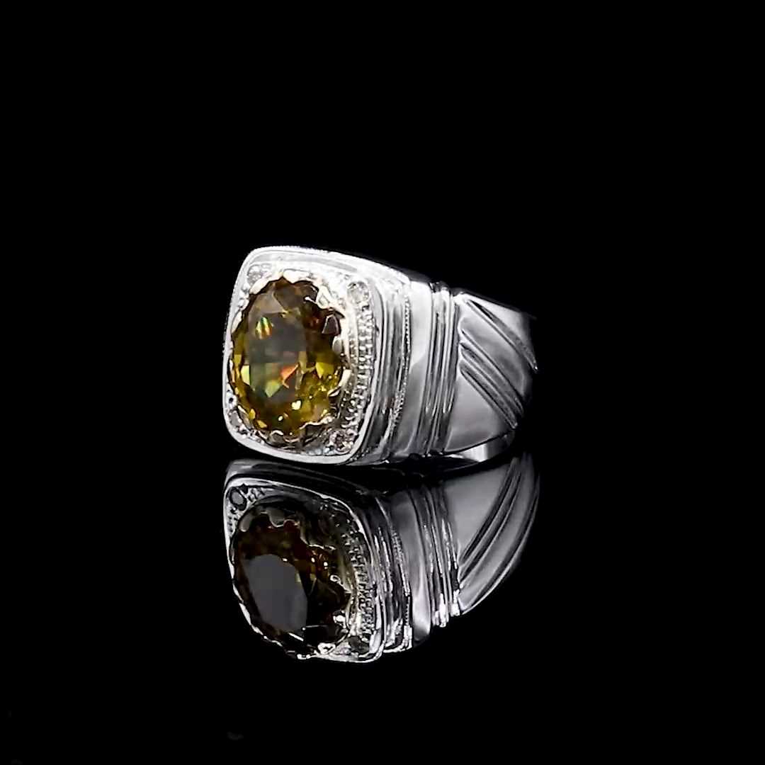 Alexandrite ring
